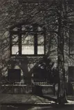 Frederick Mershimer, Across The Street mezzotint, 1991, mezzotint