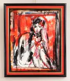 Jimmy Locca, Charme, oil on canvas, 1990