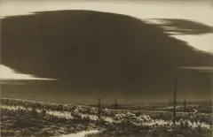 Kerr Eby, September 13, 1918, St. Mihiel (The Great Black Cloud), etching, aquatint and sandpaper ground, 1934.estate
