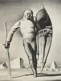 Rockwell Kent, Greenland Hunter, lithograph, 1933