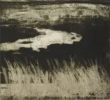 Norman Ackroyd, Riverscape, aquatint, 1975