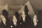 Grant Wood, Shrine Quartet, lithograph, 1939