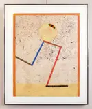 Marvin Jones, Running Figure 2, mixed media on paper