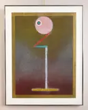 Marvin Jones, Figure #44, mixed media on paper