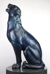 Michael Parkes, Bella Blue, bronze sculpture