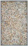 Mark Tobey, Penses Germinales, drypoint in colors, 1972