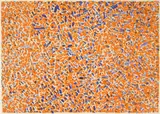 Mark Tobey, The Awakening, lithograph in colors, 1970