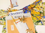 Richard Treaster, Cleveland & Business, watercolor on paper, 1997