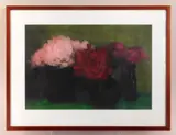 Gretchen O. Troibner, Untitled, lithograph with hand-coloring