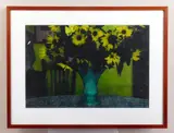 Gretchen O. Troibner, Untitled, lithograph with hand-coloring