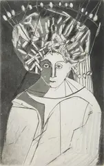 Untitled by Nahum Tschacbasov, aquatint, 1939, offered May 2025