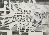 Nahum Tschacbasov, Untitled, aquatint, 1951