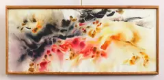 Untitled by William E. Ward, watercolor on paper, 1964, offered May 2025