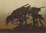 Whisper of the Wind by Elton Bennett, silkscreen in colors, offered Apr 2025
