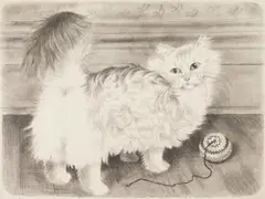 Lucile Blanch, Miranda, lithograph, ca. 1940