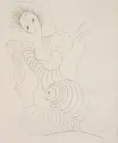 Ian Hugo, Together, engraving, 1946