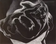 Alessandro Mastro Valerio, In The Space wood, engraving, estate