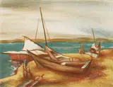 Leonard Pytlak, Morning Ready, lithograph in color