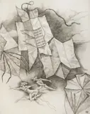 David Kaplan, Kite Flight, etching