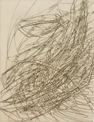 Hector Saunier, Nid, etching, 1977