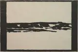 Sandy Walker, Wyoming, woodcut, 1991