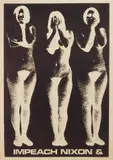 William Frederick Weege III, Impeach Nixon &, silkscreen on cardboard, 1970