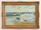 Patrick von Kalckreuth, Coastal Scene