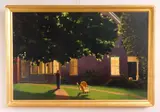 John Opie, Evening Scene, oil on canvas, 1982