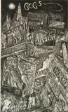 Letterio Calapai, 11:45 P. M, etching and aquatint, 1947