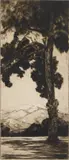 Gene Kloss, Largo, etching, 1924