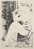 Walt Kuhn, Edith, lithograph, 1925