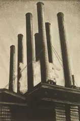 Fingers of Industry by William S. Gisch, lithograph, 1932, offered Mar 2025