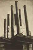 William S. Gisch, Fingers of Industry, lithograph, 1932