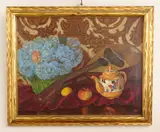 William S. Gisch, Still-Life, oil on canvas, 1936, initialed and