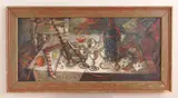 Still-Life by Richard Gosminski, oil on Masonite, offered Mar 2025