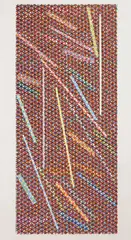 John Pearson, Justice Center Study silkcreen in color, 1977, silkscreen