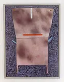 Marvin Jones, Figure with White Nose, oil on panel