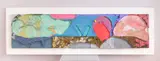 Tom Balbo, Long Breath in Fall cast paper, collage mounted on canvas