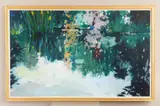Carl Krabill, Giverny Pond I, acrylic on canvas