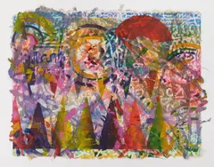 William Frederick Weege III, Untitled, mixed media, 1981