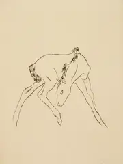 Renée Sintenis, Young Foal, etching