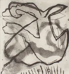 Untitled by Carol Acquilano, aquatint, offered Jun 2025