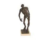 Untitled by George De Groat, bronze sculpture of a man, offered Mar 2025