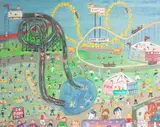 McCurdy's Company Picnic by George F. Shatzel, 1994, oil on board, offered Mar 2025
