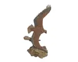 Untitled by Anthony J. Obara, 1985, bronze american bald eagle, offered Mar 2025