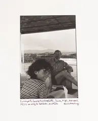 Untitled by Allen Ginsberg, photograph larry ferlinghetti, offered Jan 2025
