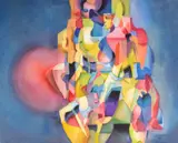 George Coggeshall, Untitled, watercolor