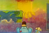 Untitled by Ralph R. Thomas, 1974, oil on canvas, offered Jan 2025