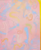 Richard M. Loving, Swim, 2000, oil on canvas abstract