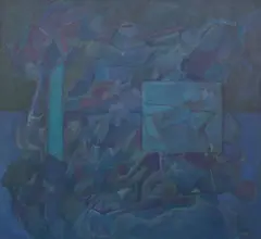 Untitled by Steve Redman, Oil on canvas, offered Nov 2024